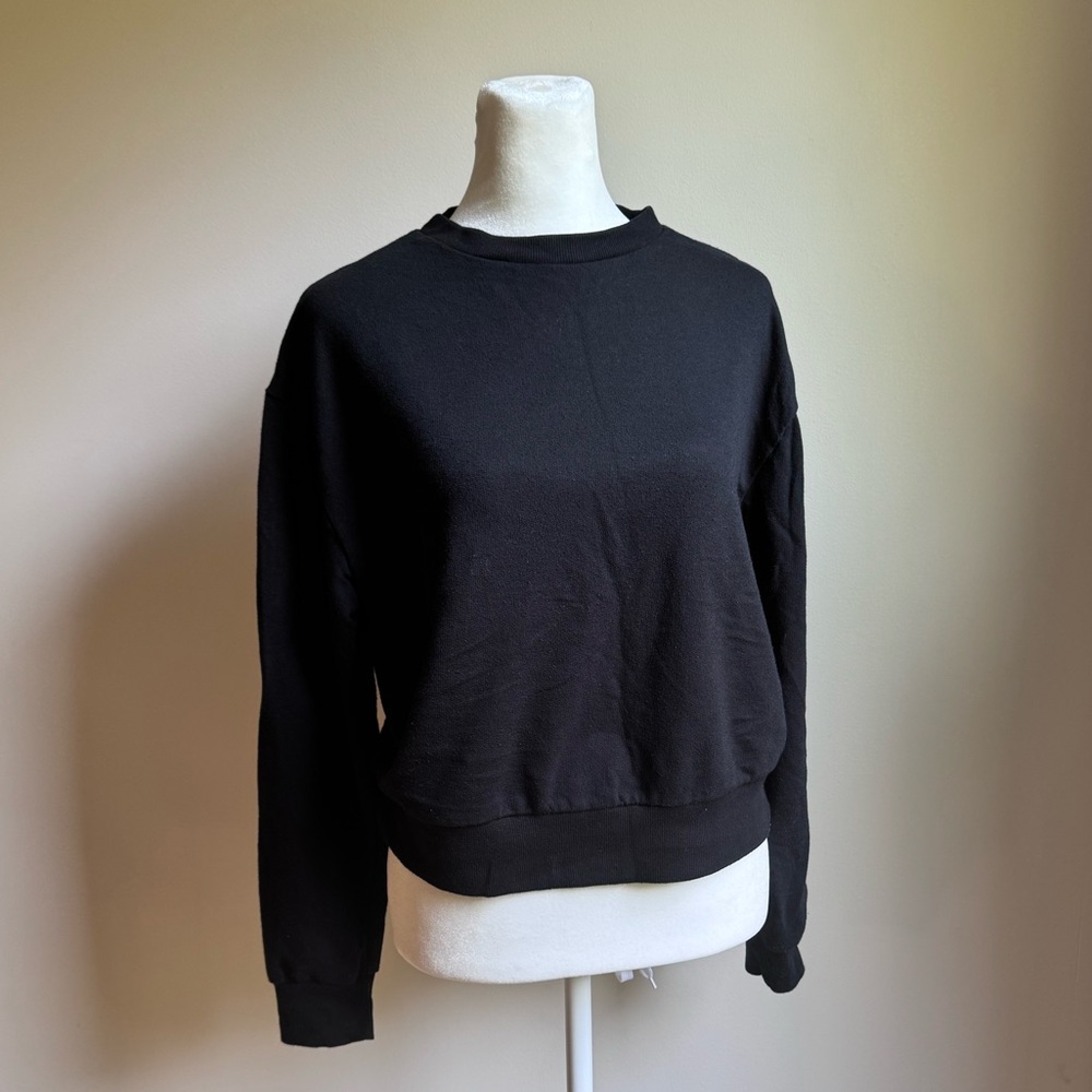 Wild Fable Women’s‎ Black Crewneck Sweatshirt Size Small - Picture 3 of 6